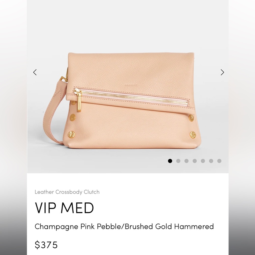Hammit VIP Crossbody Bag Pink Purse